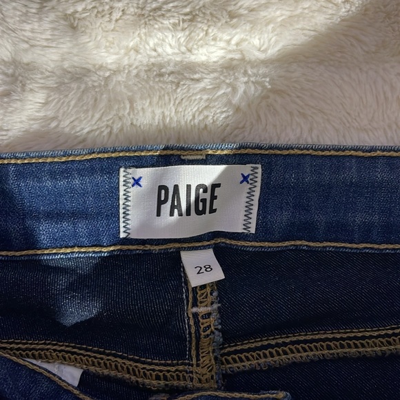 Paige Hoxton Ultra Skinny Medium Wash Denim Jeans, Size: 28, EUC!! - Picture 5 of 12